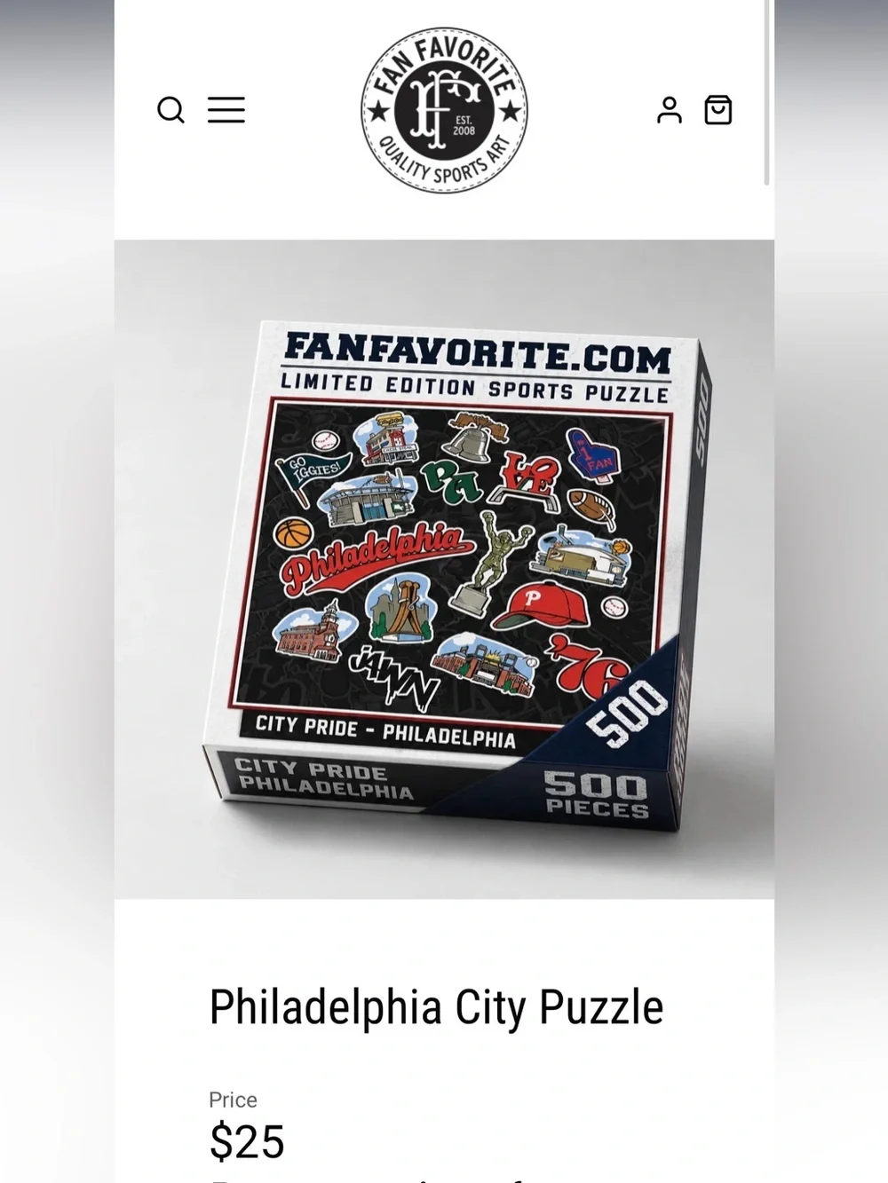 Philadelphia City Puzzle